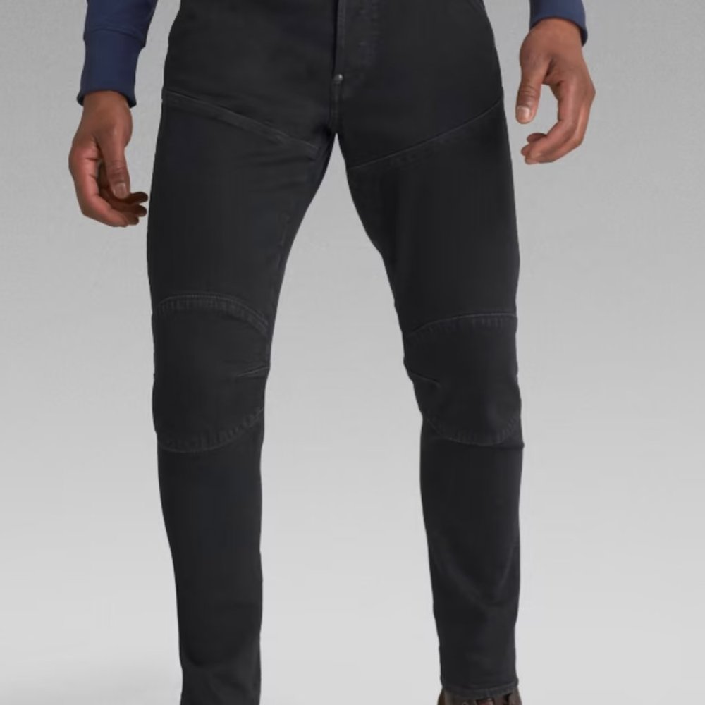 G-STAR RAW, 3D Elwood black denim, 36